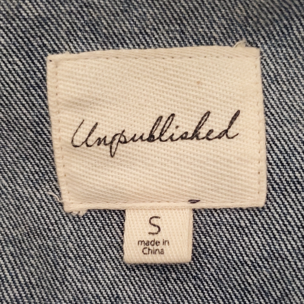 Jean Jacket by Unpublished - Picture 3 of 4